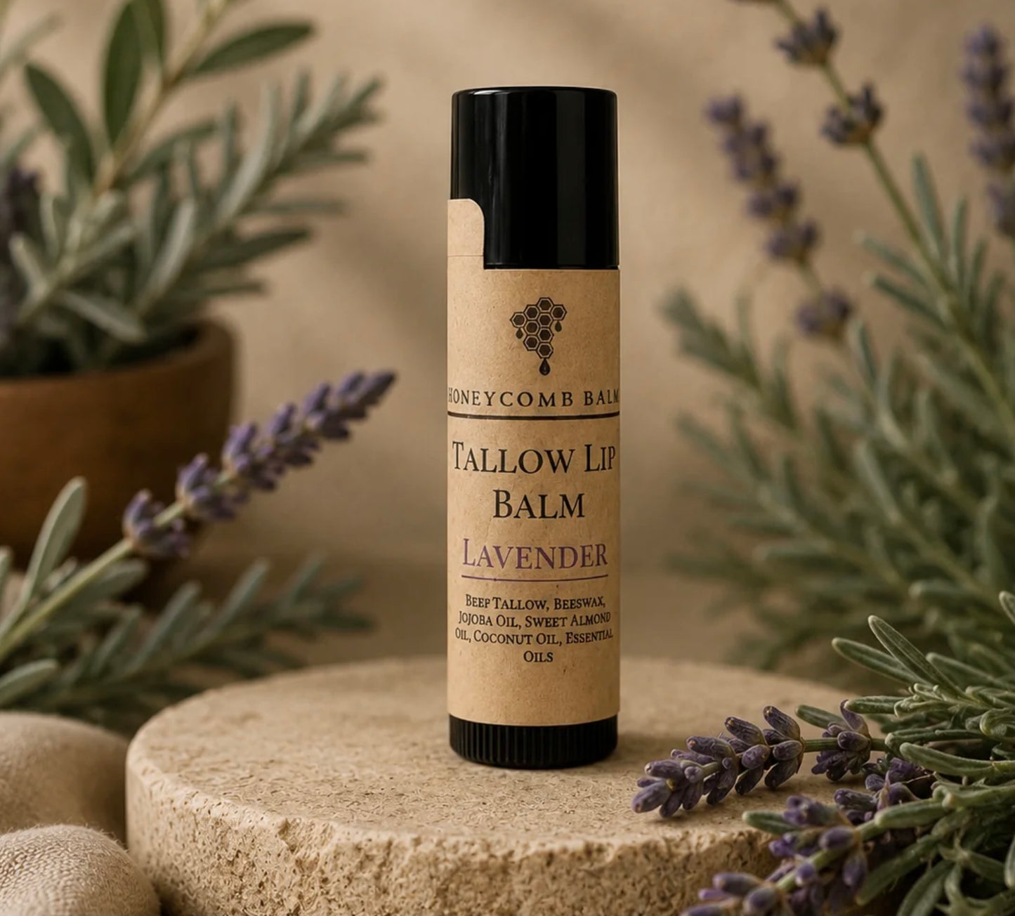 Tallow Lip Balm