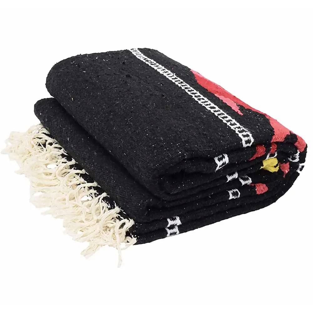 Black Baja Fish Blanket