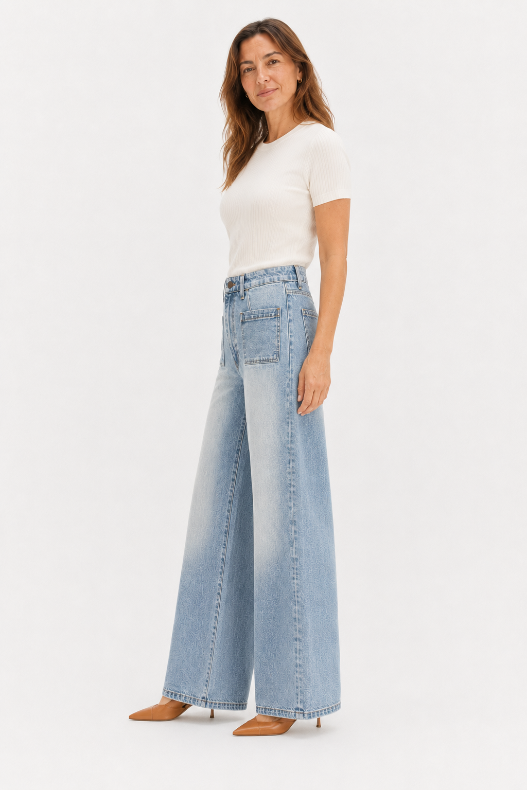 Campbell Wide Leg High Rise