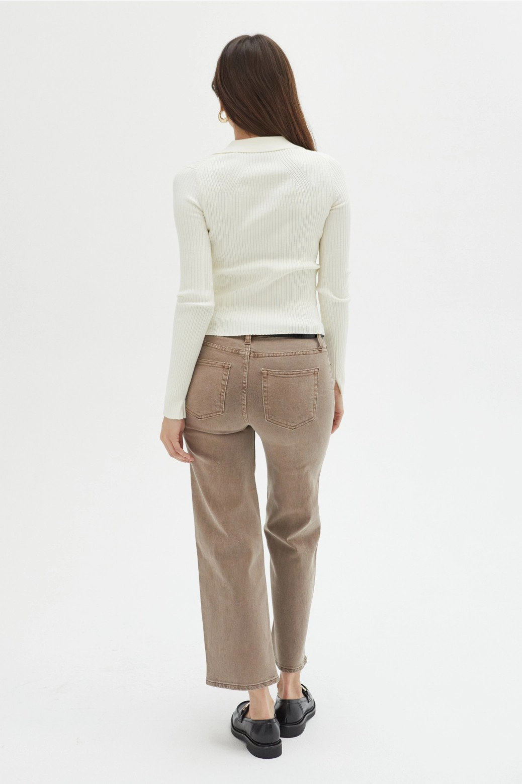 Addington Ankle Crop Brown