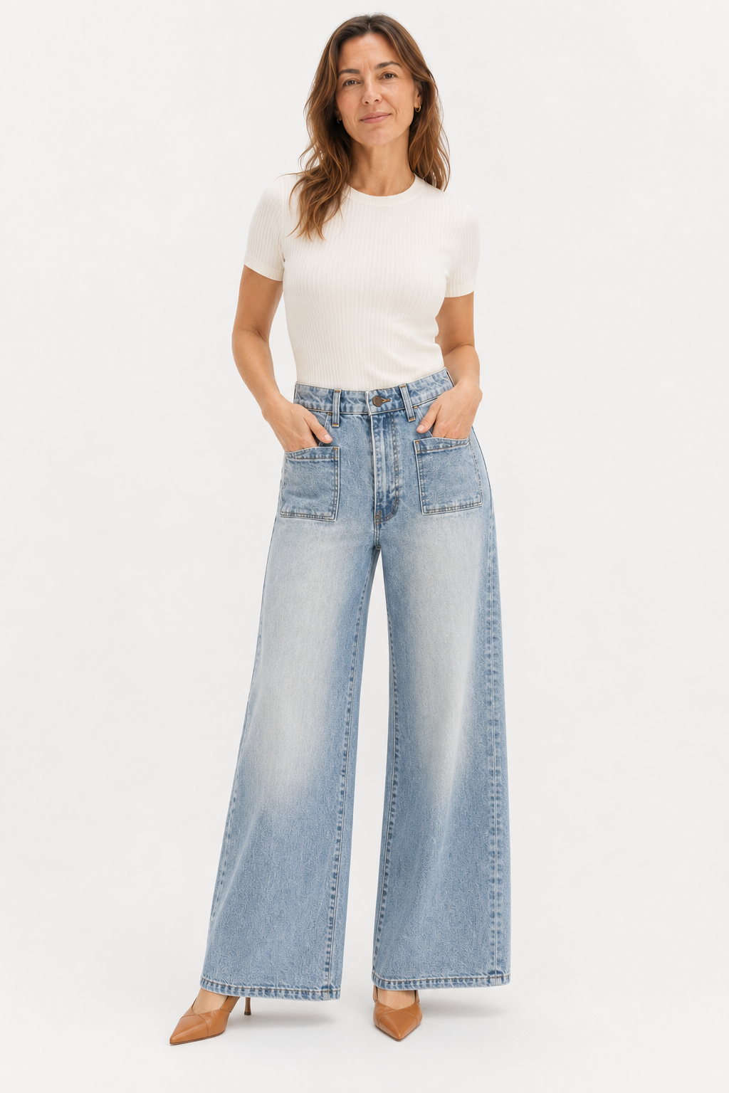 Campbell Wide Leg High Rise