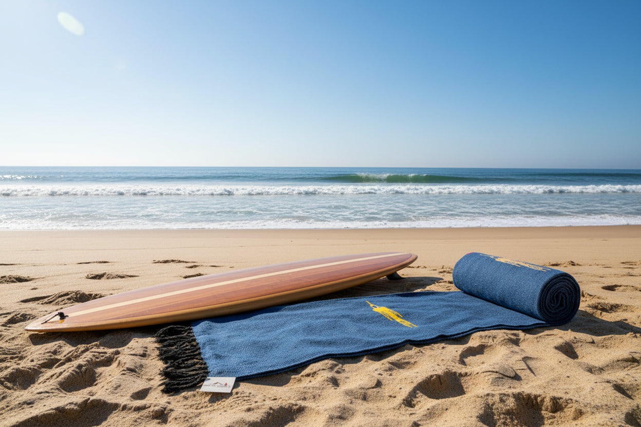 Slate Blue Thunderbird Throw