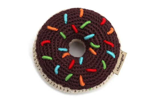 Donut Rattle - Chocolate
