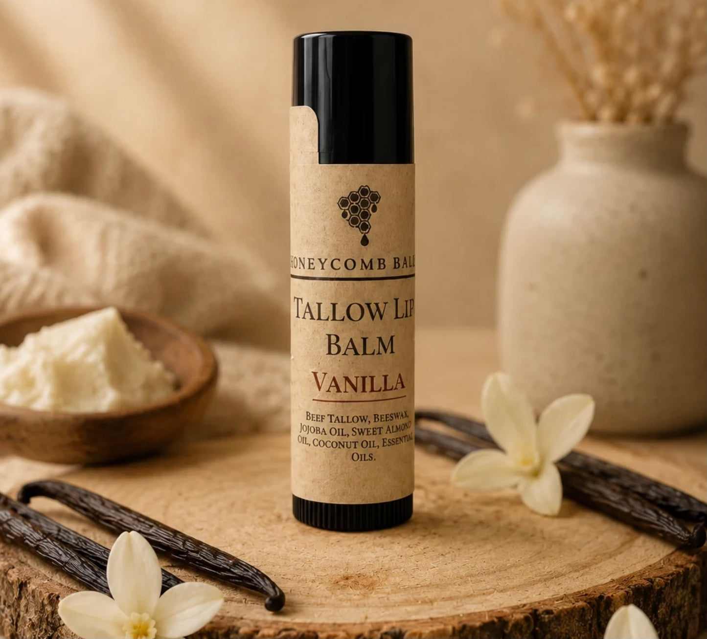 Tallow Lip Balm