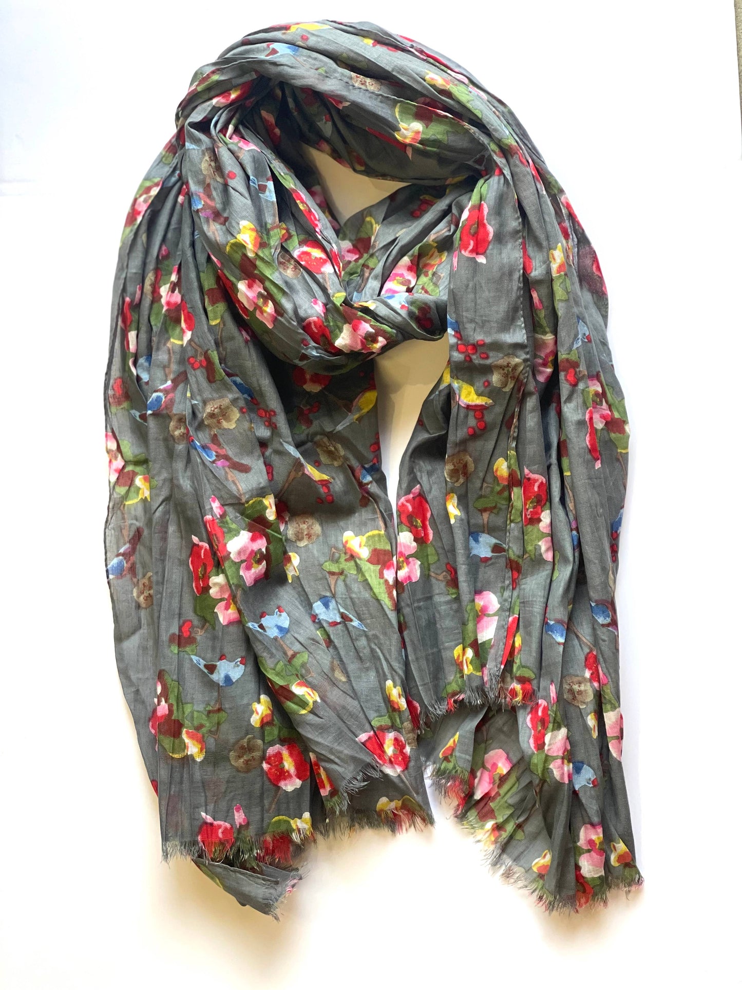 The Gray Bird Scarf