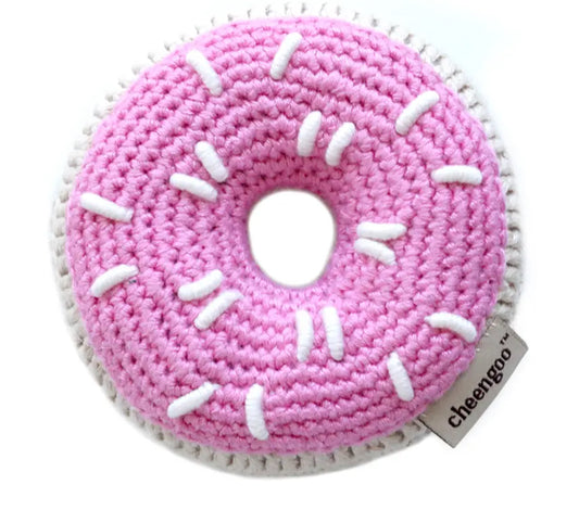Donut Rattle-Pink