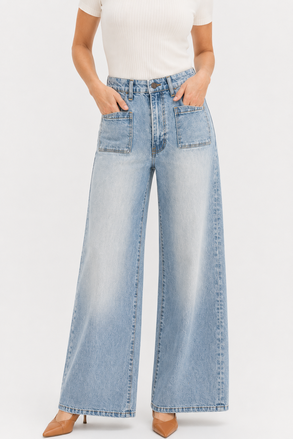 Campbell Wide Leg High Rise