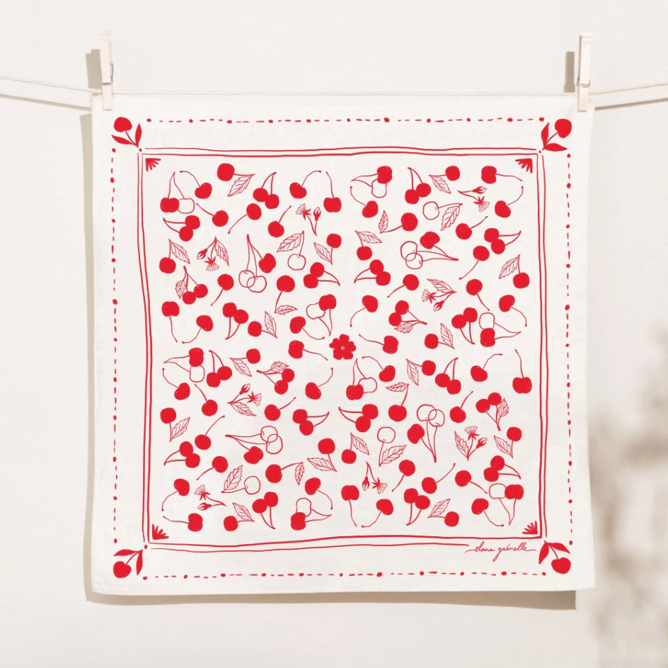 Cherries Bandana