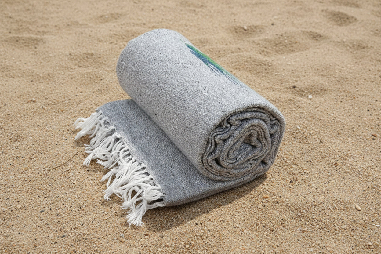 Heather Grey Baja Thunderbird Throw