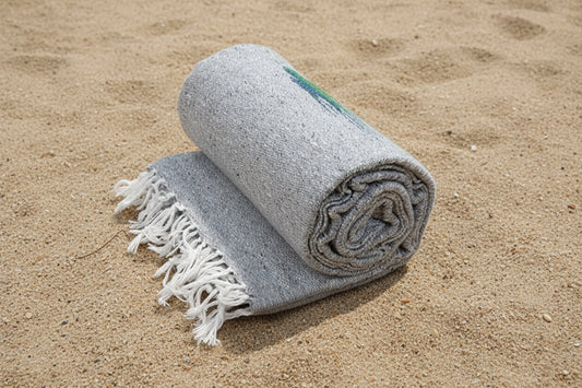 Heather Grey Baja Thunderbird Throw