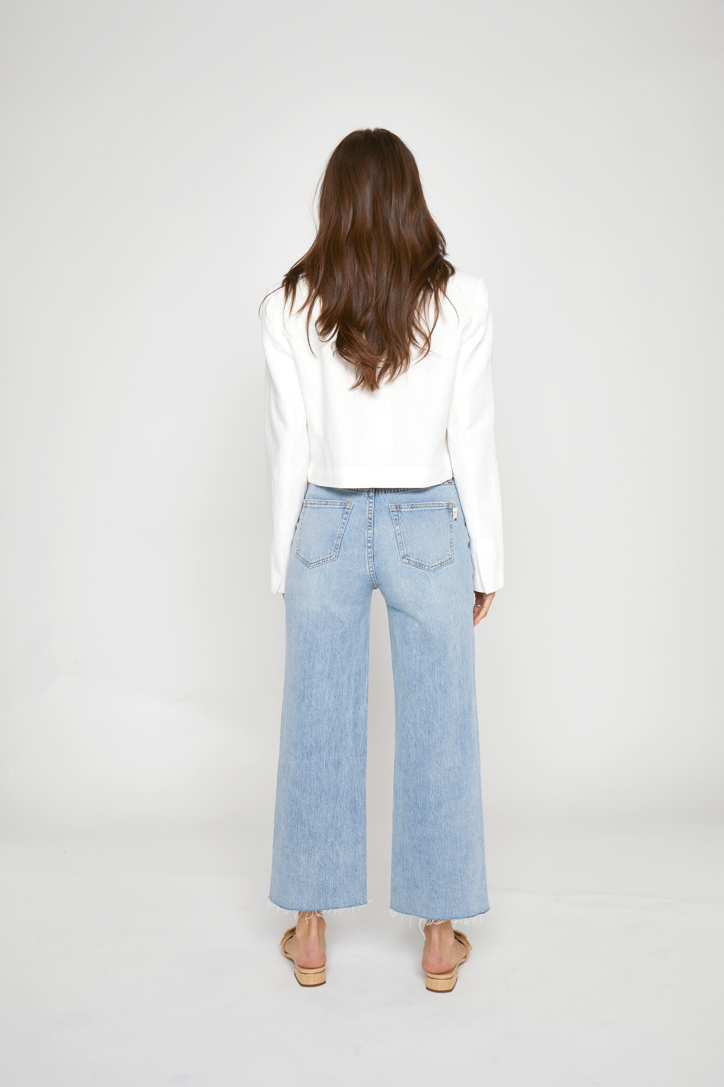 Aberdeen Ankle Jean Light Indigo Worn