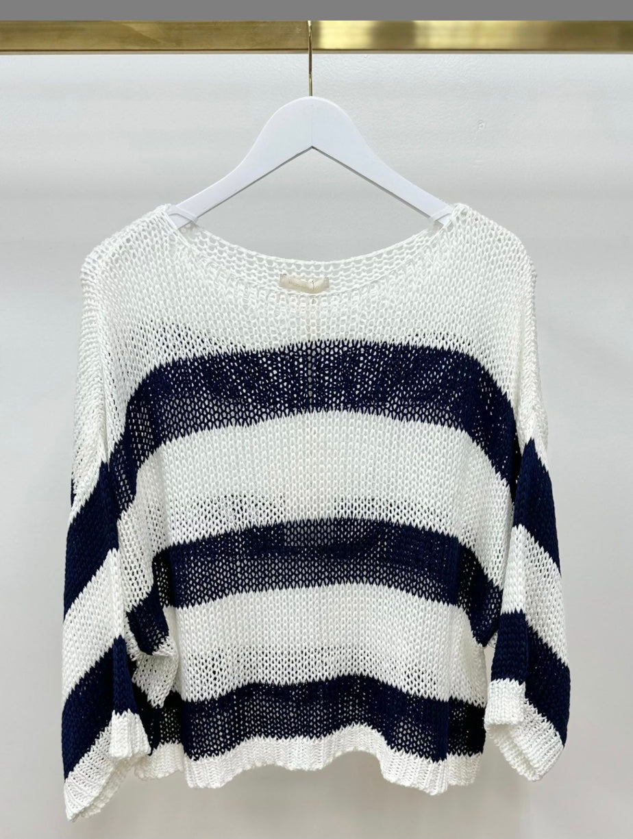 Stripe Knit Top
