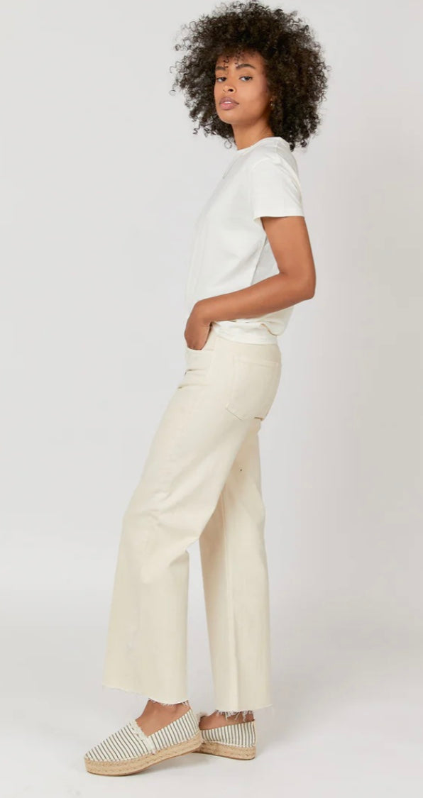 Aberdeen Ankle Jean Ecru