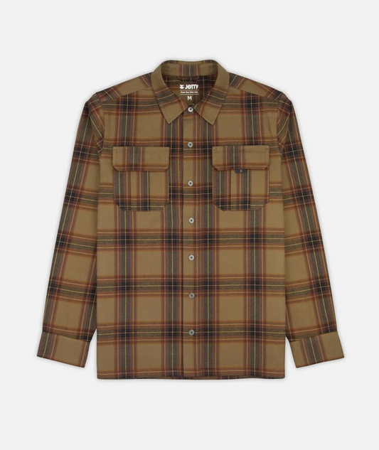 Arbor Flannel Lt Brown