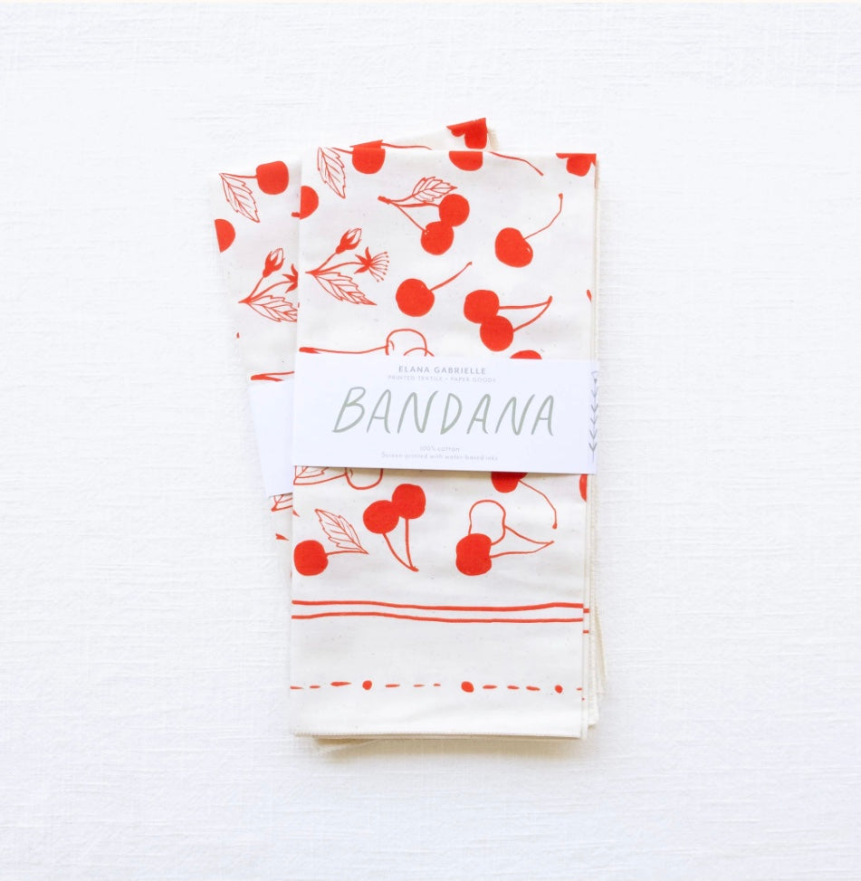 Cherries Bandana