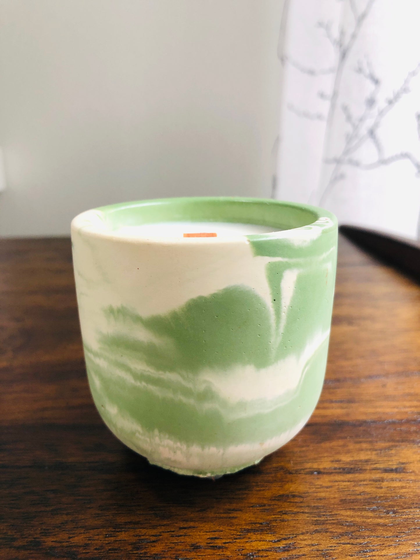 Green Tea & Almond Candle