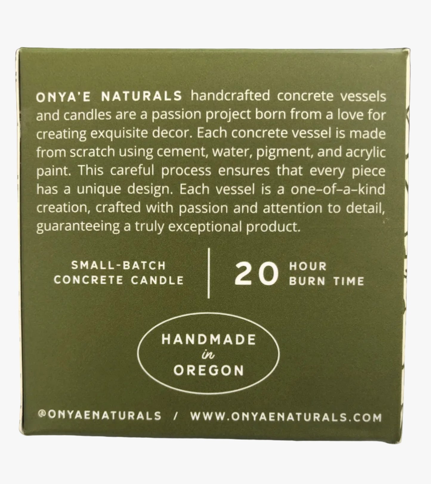 Green Tea & Almond Candle