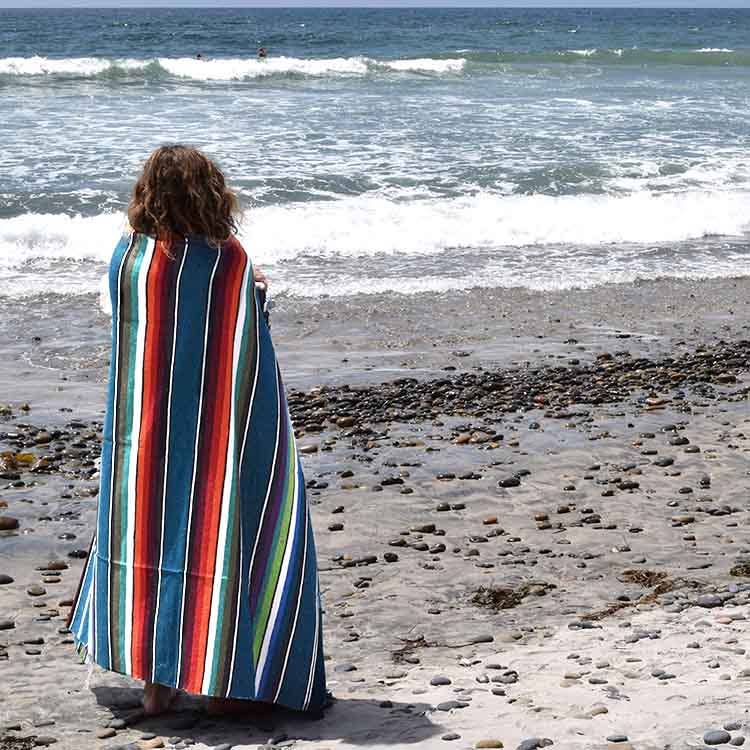 Pastel Mexican Blanket