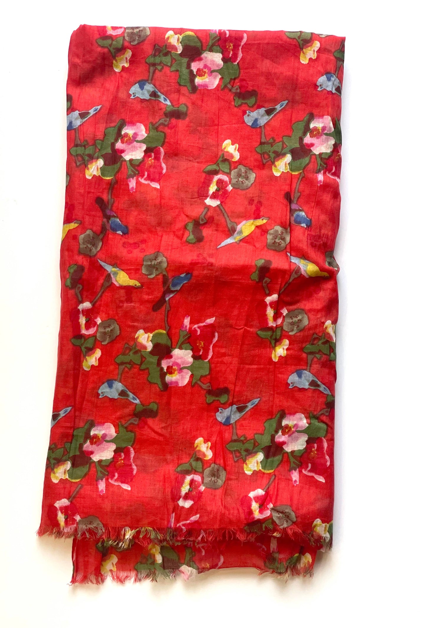 The Red Bird Scarf