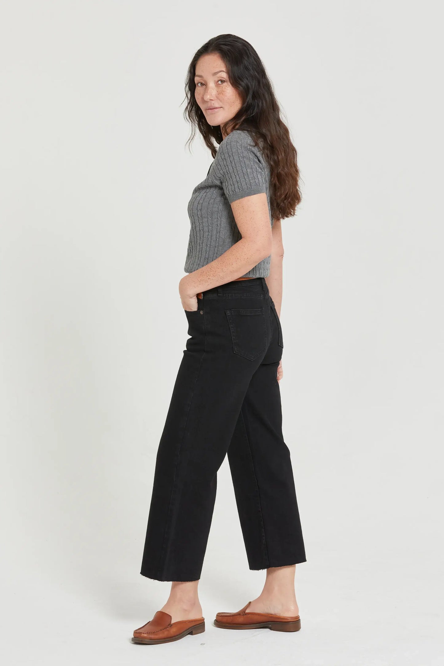 Aberdeen Ankle Jean Black