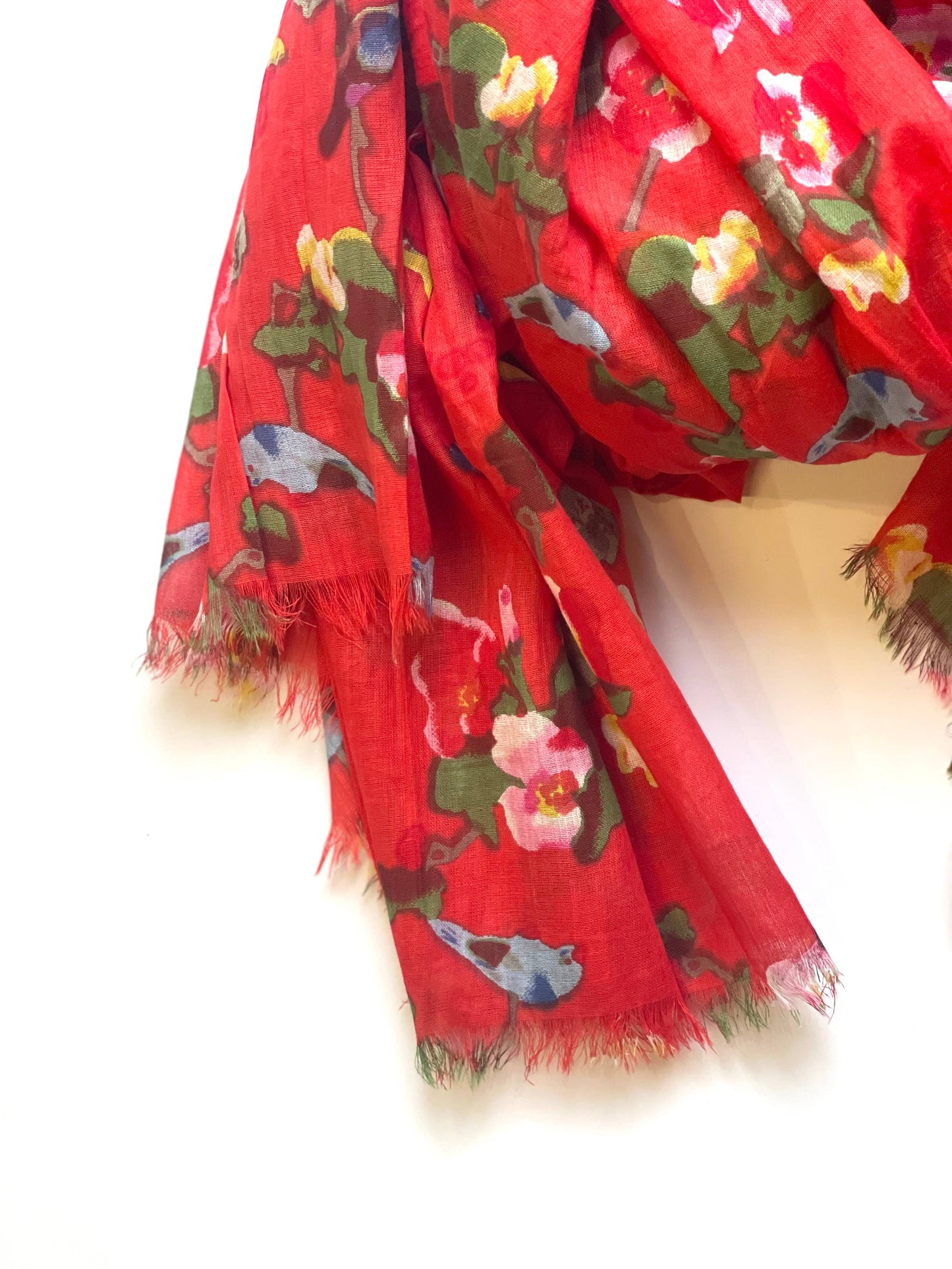 The Red Bird Scarf