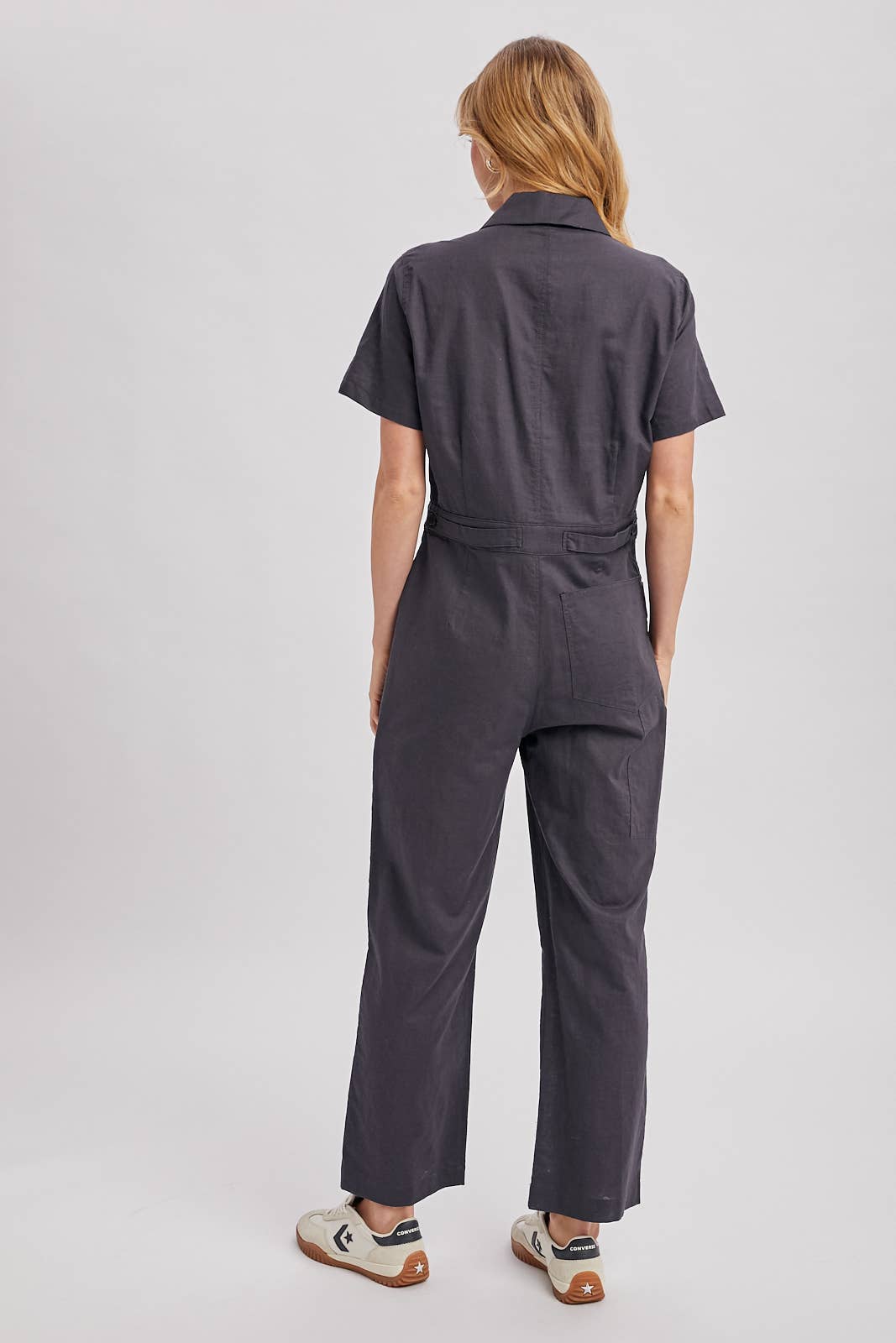 Short Sleeve Jumpsuit