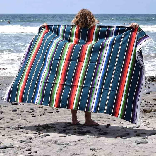 Pastel Mexican Blanket