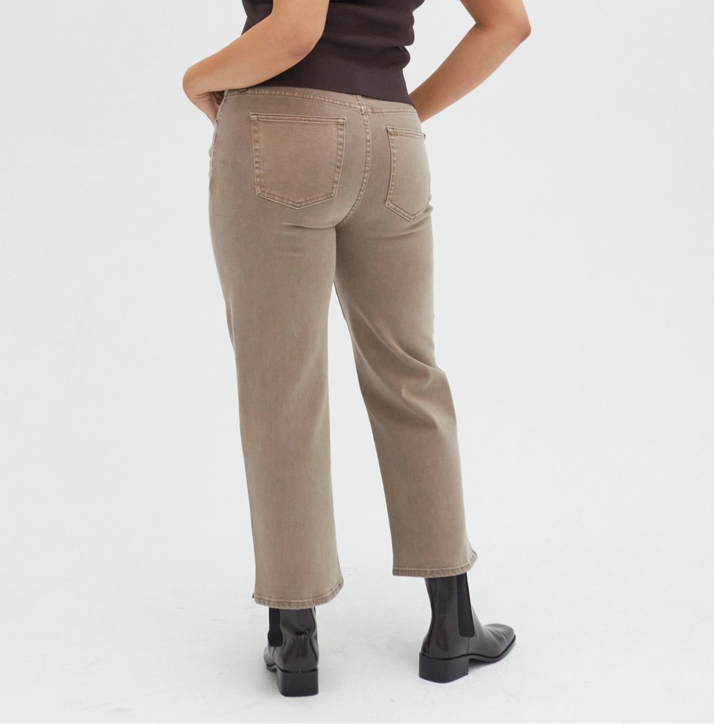 Addington Ankle Crop Brown