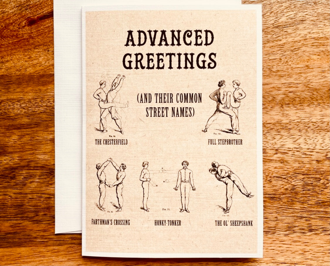 ADVANCED GREETINGS CARD