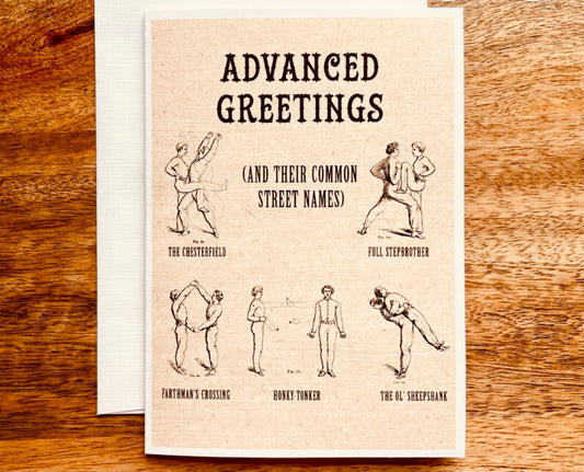 ADVANCED GREETINGS CARD